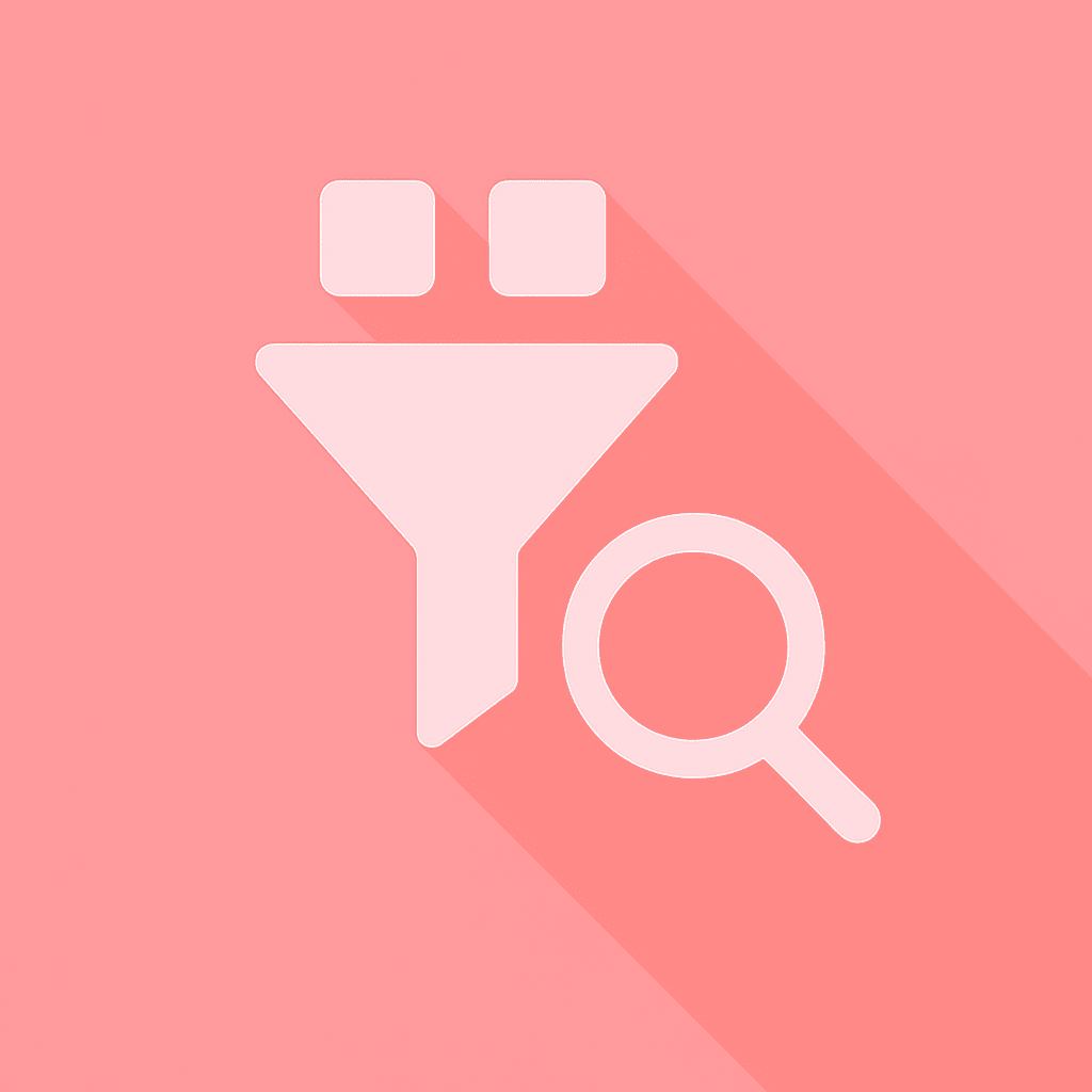 対象アイテムの高速フィルタリング