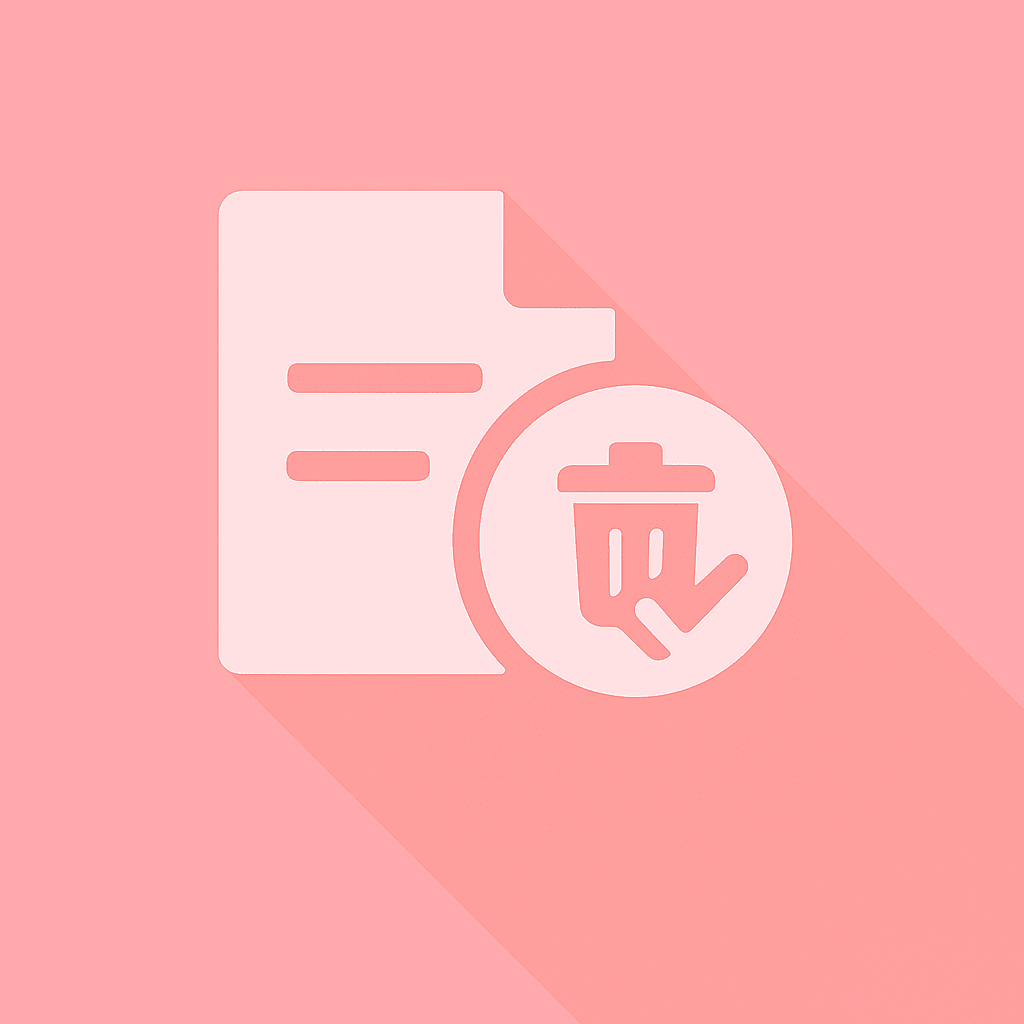 ワンクリック廃止登録