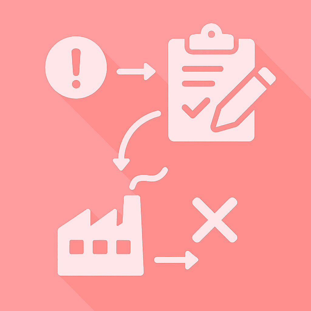 手動引当て・注文漏れで生産計画が狂う