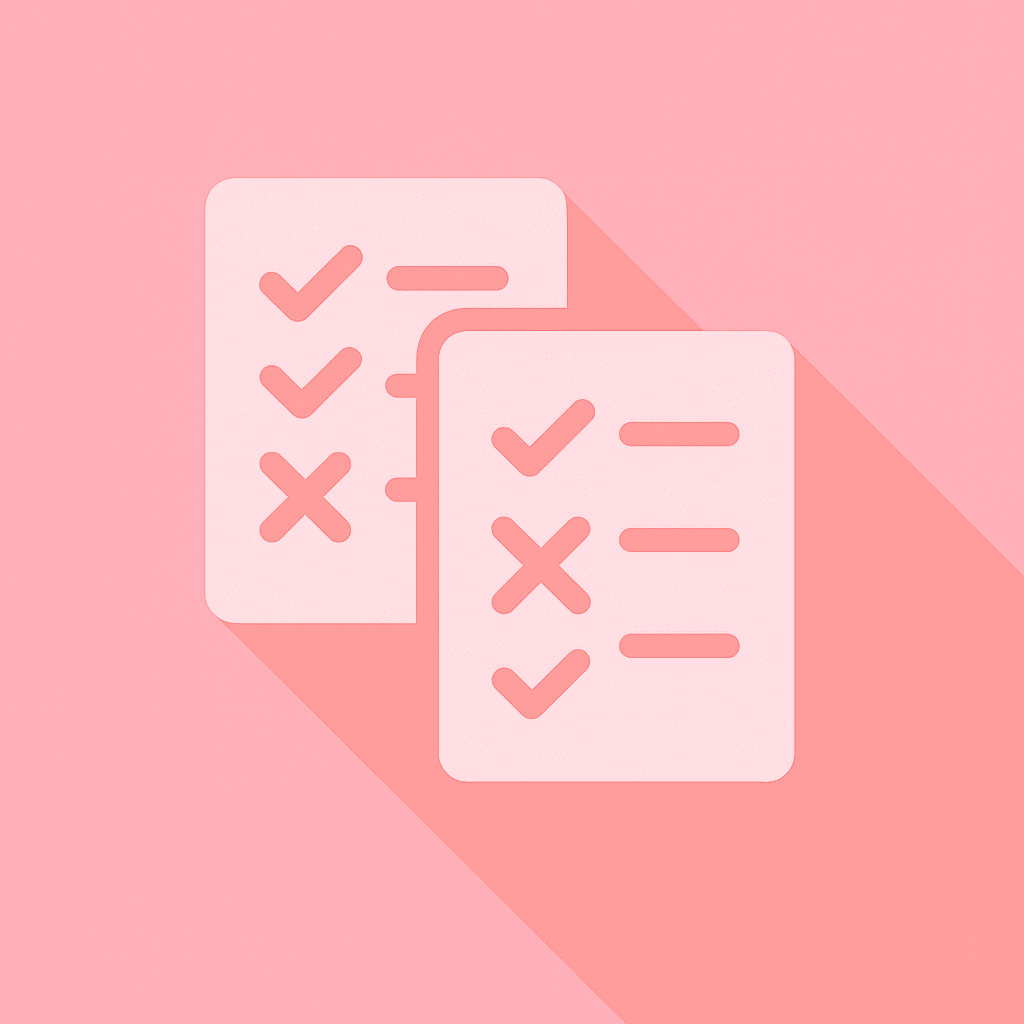 重複・抜け漏れ