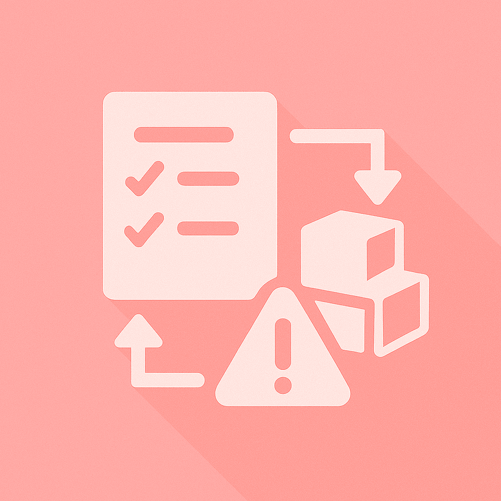 先行手配・仮発注の帳票差し替え漏れで重複発注リスクが拡大